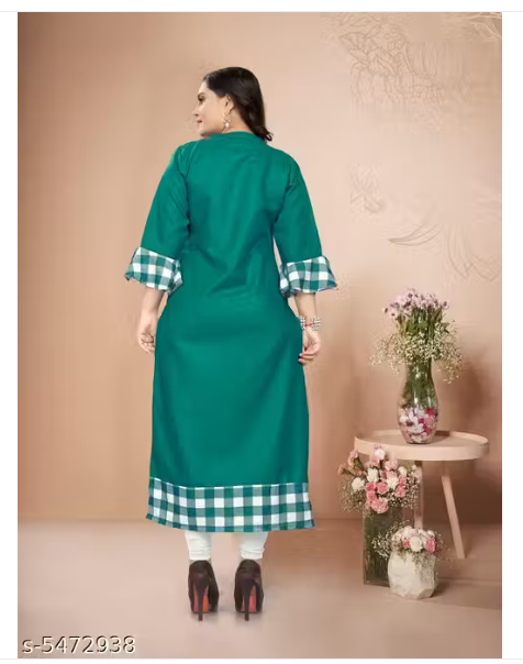 Womens Printed Cotton Kurti